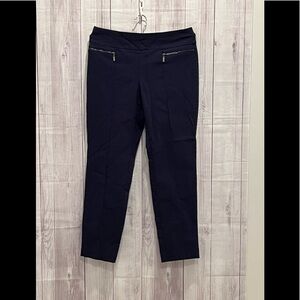 STYLE & CO womens stretchy dress black pants/ size M short